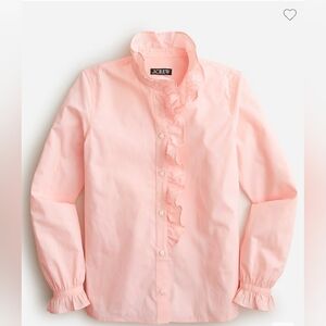 J Crew Cottage top in cotton poplin